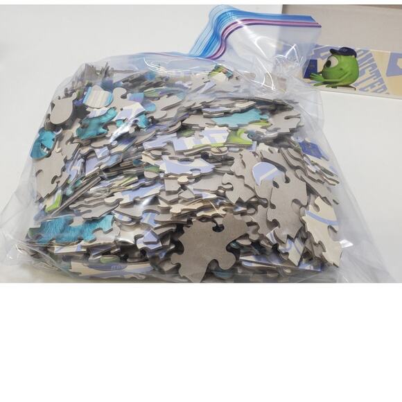 Mega Puzzles Monsters University Challenge Puzzle 500 Piece 2013 100% COMPLETE - Picture 3 of 6